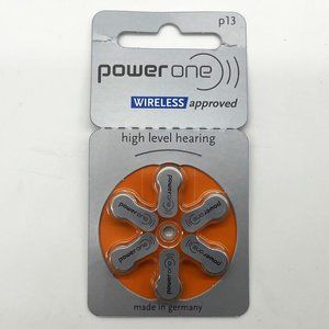 Power One P13 Wireless Approved Factory Sealed 6pk 1.45V Batteries 1.45V